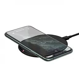 Бездротовий зарядний пристрій Baseus Cobble Wireless Charger 15W WXYS-01 Black - мініатюра 7