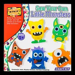 Набір для творчості Offtop маленькі монстри (860230)