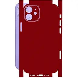 Захисна плівка StatusSKIN для Apple iPhone 12 mini Корпус Вініл Металік червоний