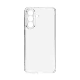 Прозрачный чехол для Samsung Galaxy A57 5G с защитой камеры, тонкий, силиконовый, бесцветный, ударостойкий, противоударный бампер c закрытой камерой, ArmorStandart (ARM89681)