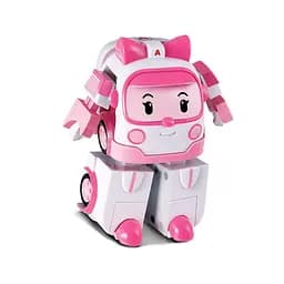 Колекційна машинка-трансформер Robocar Poli Робокар Ембер 10 см (MRT-0651) - мініатюра 2