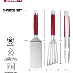 Набір для грилю KitchenAid Coreline червоний (KAG930OHERE) - мініатюра 7