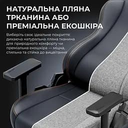 Ігрове крісло Anda Seat Kaiser 3E Maroon PVC Size XL (AD23YC-XL-09-A-PV/C-A01) - мініатюра 8