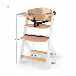 Стільчик для годування KiderKraft Enock Natural White