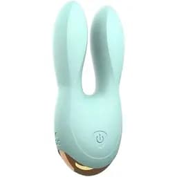 Вібратор-кролик Love To Love Hear Me з двома моторчиками та різнобарвним LED-підсвічуванням