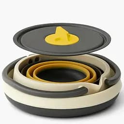 Набір посуду Sea To Summit Frontier UL Collapsible Kettle Cook Set 2P (1033-STS ACK025031-122101) - мініатюра 10