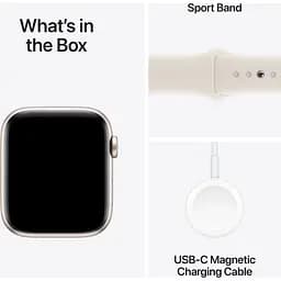 Смарт-годинник Apple Watch SE 2 GPS 40mm Starlight Aluminum Case with Starlight Sport Band S/M [MXEF3] Б/В [166433] - мініатюра 4