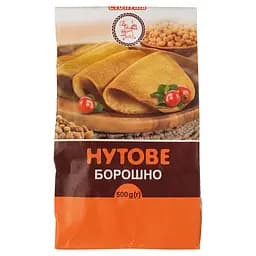 Мука Сто пудів Нутовая 500 г