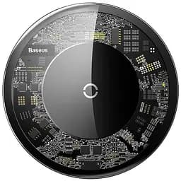 Бездротовий зарядний пристрій Baseus Simple Wireless Charger CCALL-JK01 Black - мініатюра 5