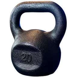 Гиря чугунная RN Sport 20 кг металлическая черная