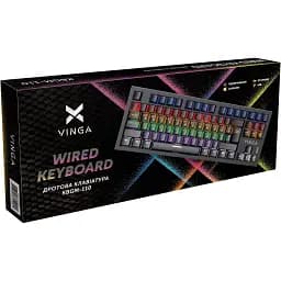 Клавіатура Vinga KBGM-110 Black [128782] - мініатюра 5