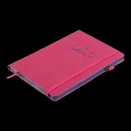 Блокнот діловий Buromax Libreta А5 96 арк. без лініювання обкладинка штучна шкіра малиновий (BM.295017-29) - мініатюра 3