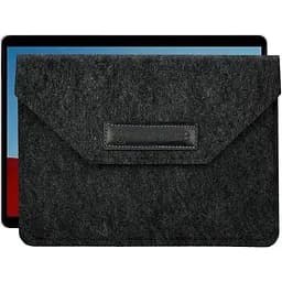 Чохол StatusCASE з повсті для планшету Microsoft Surface Pro X Темно-сірий