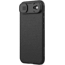 Карбонова накладка Nillkin CamShield Pro для Apple iPhone 17 Air (6.5) Black - мініатюра 2