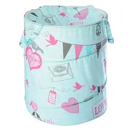 Кошик для іграшок M 5766-1 діаметр 42 см, висота 50 см Love