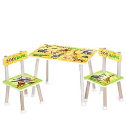 Детский Столик M 501-11 столешница 60 х 40 см, 2 стульчика