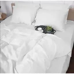 Пододеяльник MirSon Сатин 00-0000 Snow White 143х210 см (2200009415579)