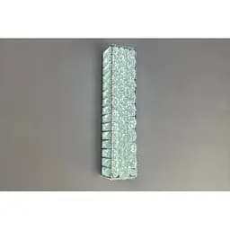 Стильный настенный LED светильник для кухни и гостиной Linisoln 595-520 CH хром стекло 52 см 55W 3 режима