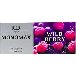 Чай чорний Monomax Wild Berry цейлонський 37.5 г (25 шт. x 1.5 г) - мініатюра 5