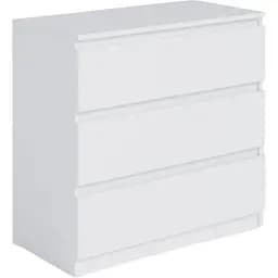 Комод Moreli T-214 на 3 ящики 800х755х400 мм Білий (mo-t214-white)