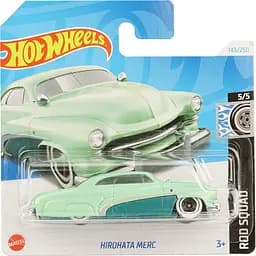 Базовая машинка Hot Wheels Rod Squad Hirohata Merc зеленая (5785)  