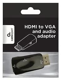 Перехідник Cablexpert HDMI-VGA M/F Black (A-HDMI-VGA-02) - мініатюра 3