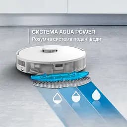Робот-пилосос Rowenta X-Plorer Serie 140+ Total Care білий (RR9197WH) - мініатюра 8