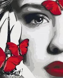 Картина по номерам на подрамнике Brushme Глубокий взгляд