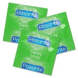 Pasante Delay/Infinity Презервативи з пролонгатором - мініатюра 2