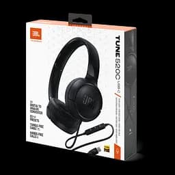 Навушники JBL накладні дротові Tune 520C USB-C штекер чорні - мініатюра 8