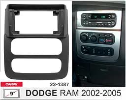 Перехідна рамка Dodge RAM Carav 22-1387 - мініатюра 5