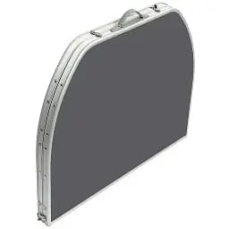 Стіл Bo-Camp Case Model Oval 120x80 см сірий (DAS303277) - мініатюра 3