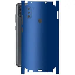 Захисна плівка StatusSKIN для Samsung Galaxy A11 A115 Корпус Вініл Синій матовий - мініатюра 1