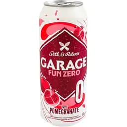 Пиво спеціальне Seth&Riley's Garage Fun Zero №0 Taste Pomegranate безалкогольне 0.5 л