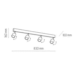 Спот TK Lighting 6268 Top - мініатюра 3