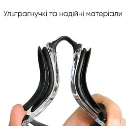 Окуляри для плавання Renvo Sanaga Pro Уні Anti-fog Чорний OSFM (2SG400-011) - мініатюра 7