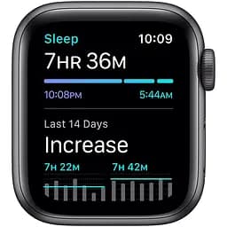 Смарт-годинник Apple Watch SE GPS 40 mm Space Gray Aluminium Case with Black Sport Band - Regular Model A2351 (Grade C) Seller Refurbished - мініатюра 5