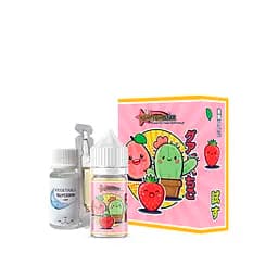 Набор компонентов для самозамеса солевой заправки Yum-Yum Star 30 мл, 0-50 мг Кактус Гуава Клубника (16330)