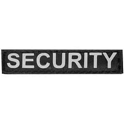Змінний напис Security для шлеї Dog Extreme Police 1-2 розміру чорний