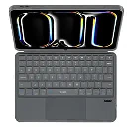 Клавіатура-чохол WIWU MK-005 3 in 1 for iPad 10.2''/10.5'' Bluetooth Grey - мініатюра 4