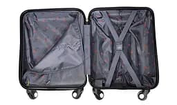 Валіза Easy Move 002 міні XS 40x30x20 см, ABS, 4 колеса, кодовий замок, 20 л, Шампань