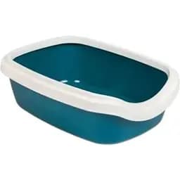 Туалет Природа Comfort M для кошек 41х30х13.5 см (ультрамарин)