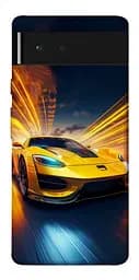 Чохол Demsky Yellow Porsche для Google Pixel 6