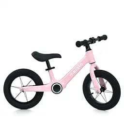 Біговел дитячий MBB 1048-3 колеса 12 дюймів, рожевий