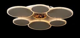 Люстра стельова LED Splendid Ray L2639/560/6+1, 112W, білий, з пультом, сучасний стиль - мініатюра 3