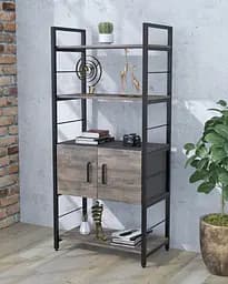 Стелаж L-155 із дверцятами Loft Design (Дуб Палена)