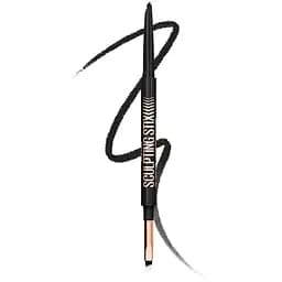 Автоматичний олівець 2-в-1 з пензликом для повік Maybelline New York Sculpting Stix Black blur 0.7 г
