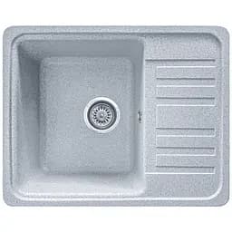 Мийка кухонна Valetti 9N гранітна 570x465 мм сіра