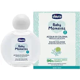 Одеколон детский освежающий Chicco Baby Moments, 100 мл (10599.00)