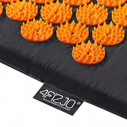 Килимок акупунктурний 4FIZJO Аплікатор Кузнєцова з валиком 72 x 42 см Black/Orange 4FJ0042 (P-5907222931752) - мініатюра 3